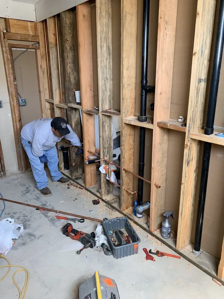 Commercial rough-in plumbing for Gas Line Repair in Brigantine